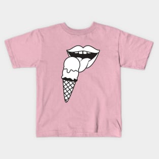 Ice Cream Pop Art Design Tee Kids T-Shirt